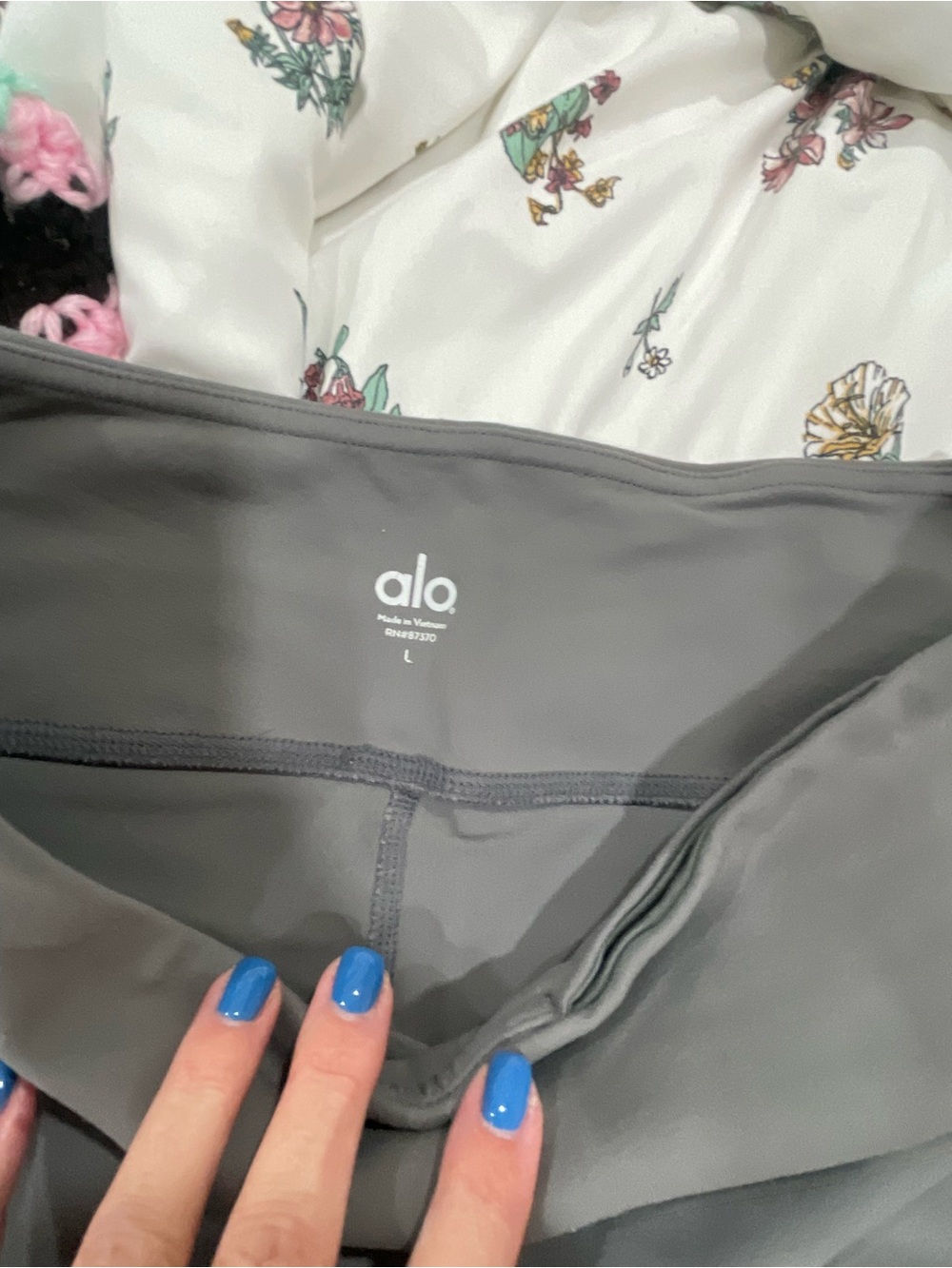 ALO Yoga Charcoal Gray Active Leggings